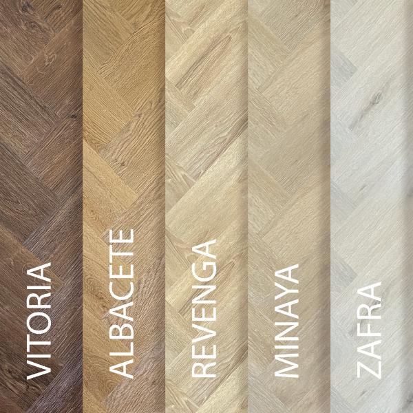 vinila pieejamie toņi ieklājami līdzīgi kā parkets herringbone skujiņās rakstā. Gaišais dizains sniedz iespēju apvienot dabisku siltumu ar mūsdienīgu eleganci. Tas ir kā harmonijas un miera avots jūsu telpās, kur varat sajusties mājīgi un komfortabli. SPC kvarca vinila grīdas – skaistas, drošas un praktiskas. Mitrumizturīgs, ātri ieklājams, ar 25 gadu garantiju un ozolkoka dabīgo raksturu.