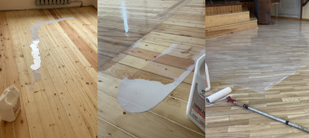 Soli pa solim DIY ceļvedis koka un parketa grīdu lakšanai ar profesionāļu ieteikumiem. Sagatavošana, laka, žūšana un padomi ilgmūžīgai, skaistai grīdai.